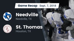 Recap: Needville  vs. St. Thomas  2018