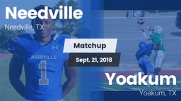 Matchup: Needville High vs. Yoakum  2018