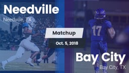 Matchup: Needville High vs. Bay City  2018