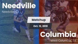 Matchup: Needville High vs. Columbia  2018