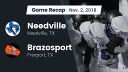 Recap: Needville  vs. Brazosport  2018