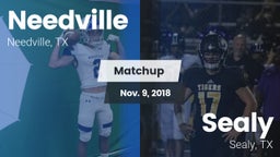 Matchup: Needville High vs. Sealy  2018