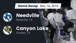 Recap: Needville  vs. Canyon Lake  2018