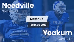 Matchup: Needville High vs. Yoakum  2019