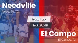 Matchup: Needville High vs. El Campo  2019