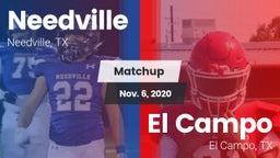Matchup: Needville High vs. El Campo  2020