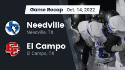 Recap: Needville  vs. El Campo  2022
