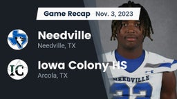 Recap: Needville  vs. Iowa Colony HS 2023