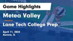 Metea Valley  vs Lane Tech College Prep Game Highlights - April 11, 2024