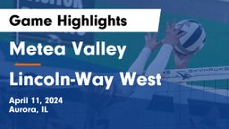 Metea Valley  vs Lincoln-Way West  Game Highlights - April 11, 2024