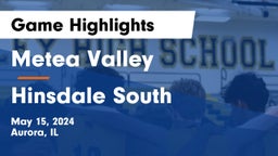 Metea Valley  vs Hinsdale South  Game Highlights - May 15, 2024