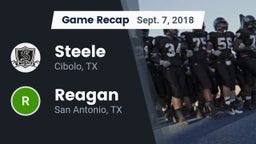 Recap: Steele  vs. Reagan  2018