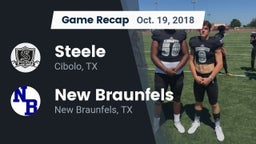 Recap: Steele  vs. New Braunfels  2018