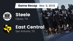 Recap: Steele  vs. East Central  2018