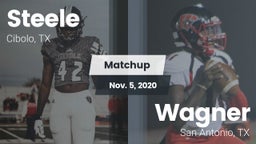 Matchup: Steele  vs. Wagner  2020