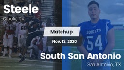 Matchup: Steele  vs. South San Antonio  2020