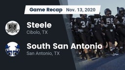 Recap: Steele  vs. South San Antonio  2020
