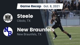 Recap: Steele  vs. New Braunfels  2021