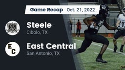 Recap: Steele  vs. East Central  2022