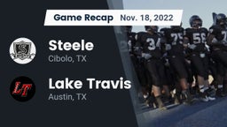 Recap: Steele  vs. Lake Travis  2022