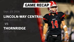 Recap: Lincoln-Way Central  vs. Thornridge  2016