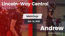 Matchup: Lincoln-Way Central vs. Andrew  2016