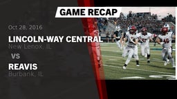 Recap: Lincoln-Way Central  vs. Reavis  2016