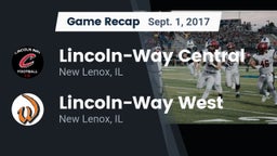 Recap: Lincoln-Way Central  vs. Lincoln-Way West  2017