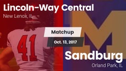 Matchup: Lincoln-Way Central vs. Sandburg  2017