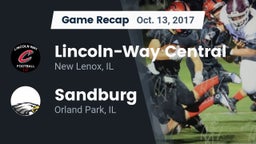 Recap: Lincoln-Way Central  vs. Sandburg  2017