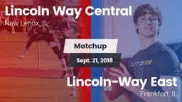 Matchup: Lincoln Way Central vs. Lincoln-Way East  2018