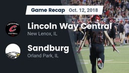 Recap: Lincoln Way Central  vs. Sandburg  2018