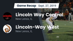 Recap: Lincoln Way Central  vs. Lincoln-Way West  2019