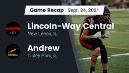 Recap: Lincoln-Way Central  vs. Andrew  2021