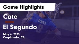 Cate  vs El Segundo  Game Highlights - May 6, 2023