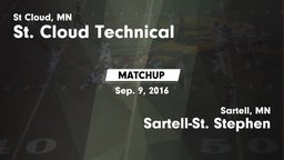 Matchup: St. Cloud Technical vs. Sartell-St. Stephen  2016