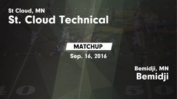 Matchup: St. Cloud Technical vs. Bemidji  2016