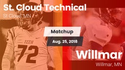 Matchup: St. Cloud Technical vs. Willmar  2018