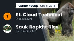 Recap: St. Cloud Technical  vs. Sauk Rapids-Rice  2018