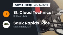 Recap: St. Cloud Technical  vs. Sauk Rapids-Rice  2018