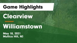 Clearview  vs Williamstown  Game Highlights - May 18, 2021