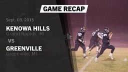 Recap: Kenowa Hills  vs. Greenville  2015