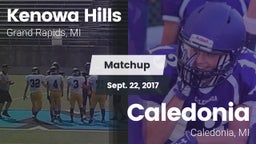 Matchup: Kenowa Hills High vs. Caledonia  2017