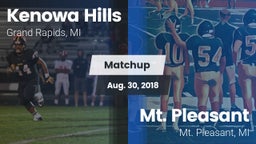 Matchup: Kenowa Hills High vs. Mt. Pleasant  2018