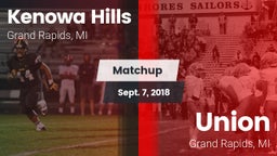 Matchup: Kenowa Hills High vs. Union  2018