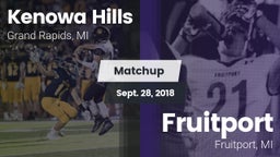 Matchup: Kenowa Hills High vs. Fruitport  2018