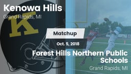 Matchup: Kenowa Hills High vs. Forest Hills Northern Public Schools 2018