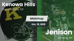 Matchup: Kenowa Hills High vs. Jenison   2018