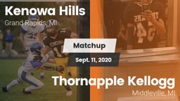 Matchup: Kenowa Hills High vs. Thornapple Kellogg  2020