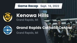 Recap: Kenowa Hills  vs. Grand Rapids Catholic Central  2022